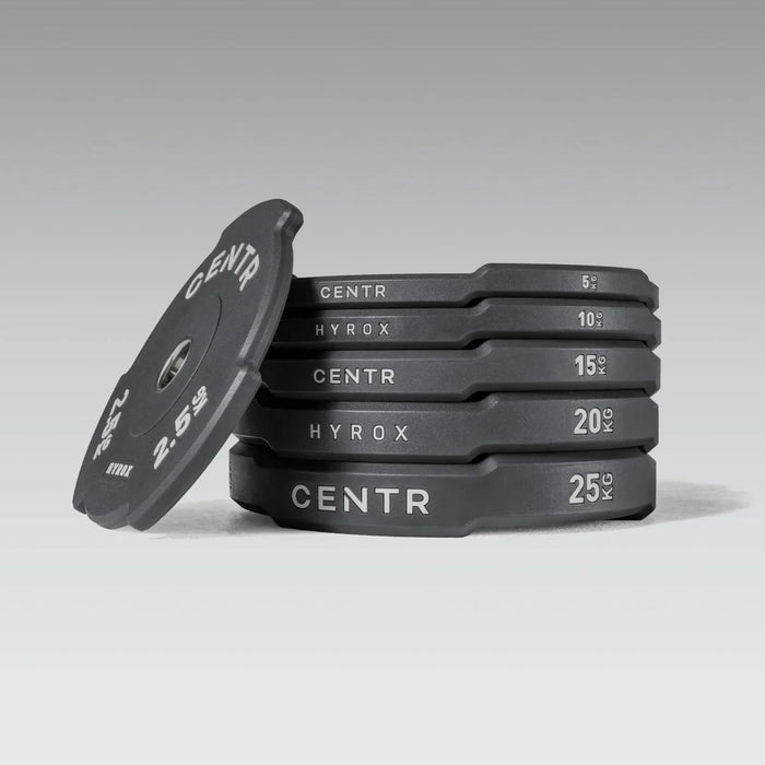 CENTR 2.5KG HYROX INTERLOCKING OLYMPIC BUMPER WEIGHT PLATE