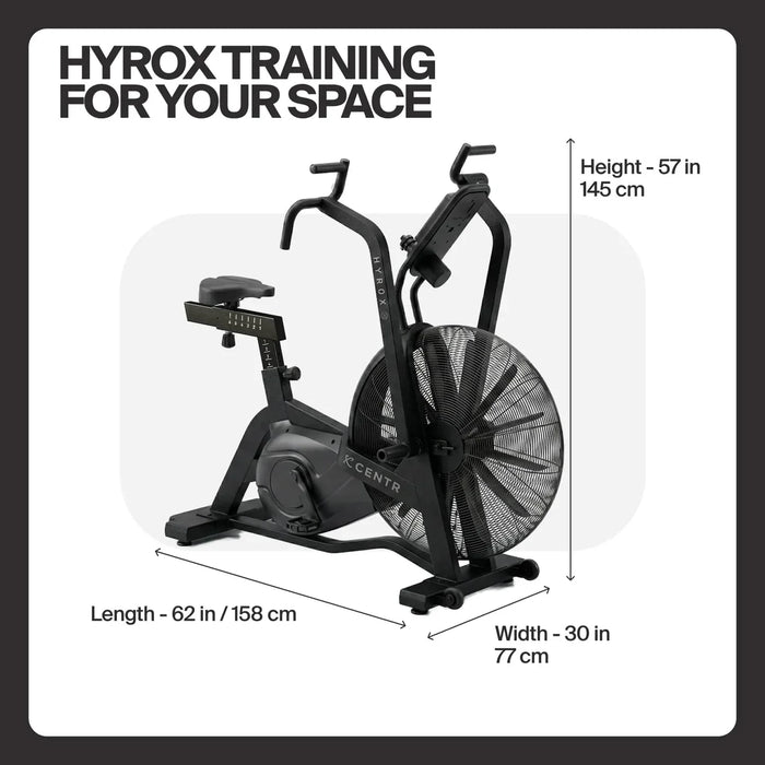 Centr x HYROX Perform Series Airdyne Bike