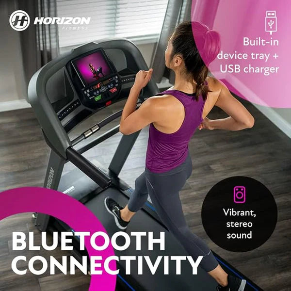 HORIZON T202 FOLDING TREADMILL SKU 7026