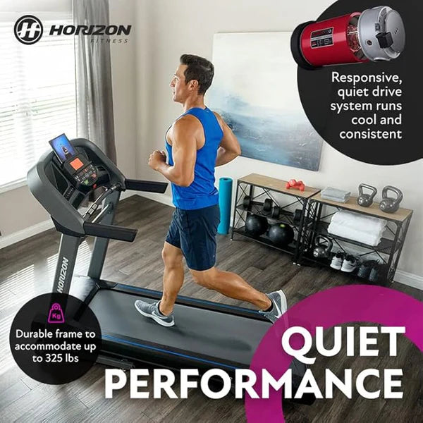 HORIZON T202 FOLDING TREADMILL SKU 7026