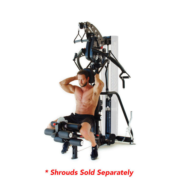 Inspire Fitness M3 Multi Gym, 200#, w/pads, no shrouds, Black