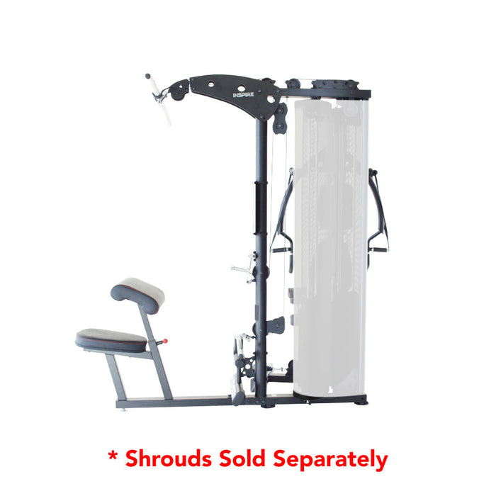 Inspire Fitness M5 Gym, 2x200lb, w/pads, no shrouds