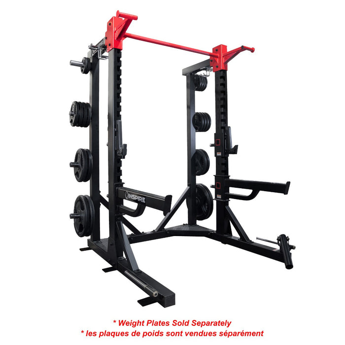 Inspire Ultimate Commercial Half Rack, 83"