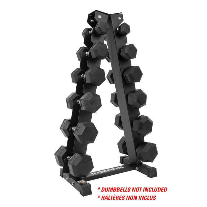 Inspire Fitness Vertical Dumbbell Rack, 6 pair