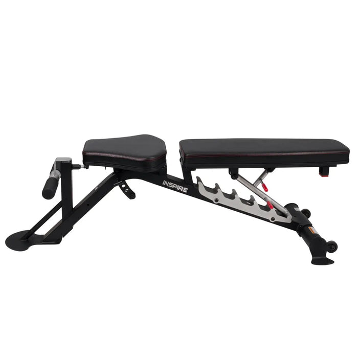 Inspire Fitness SCS-WB2 Weight Bench for FT2, Black