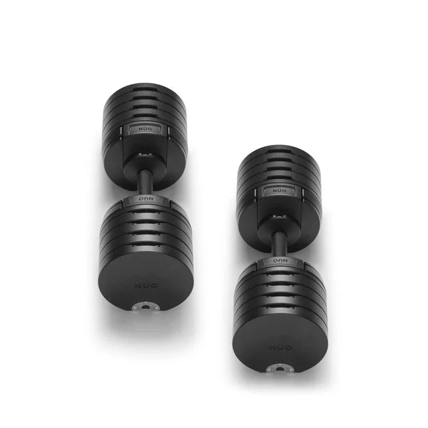 NUOBELL S 5100 Black - Adjustable Dumbbell Pair SKU: 8875