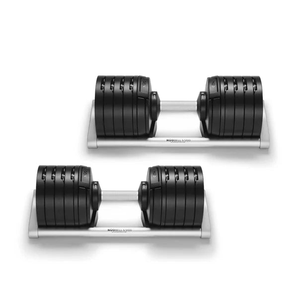 NUOBELL S 5100 Silver - Adjustable Dumbbell Pair SKU: 8874