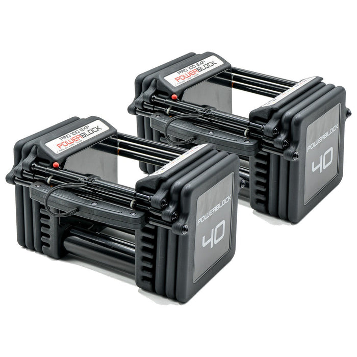 PowerBlock Pro 100 Exp Stage 1 Base Kit, 5-40lbs