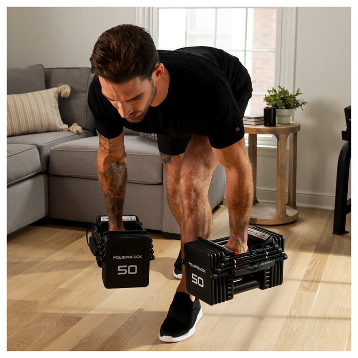 PowerBlock Pro 100 Exp Stage 3 Kit, 60-80 lbs ADD ON ADJUSTABLE DUMBBE ...