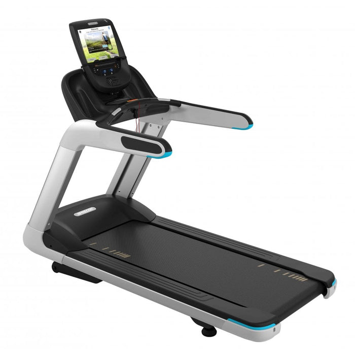 USED PRECOR 800 SERIES P82 TOUCH SCREEN MODELS COMMERCIAL TREADMILL