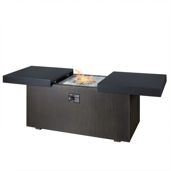ALUMINUM RECTANGULAR FUNCTIONAL FIRE TABLE — Fitness Depot Ottawa