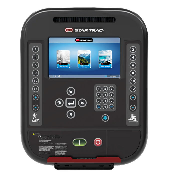 STAR TRAC RECUMBENT BIKE 10" LCD SCREEN