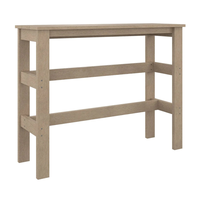 RAIL HUGGER PUB TABLE T08 BEIGE FRAME
