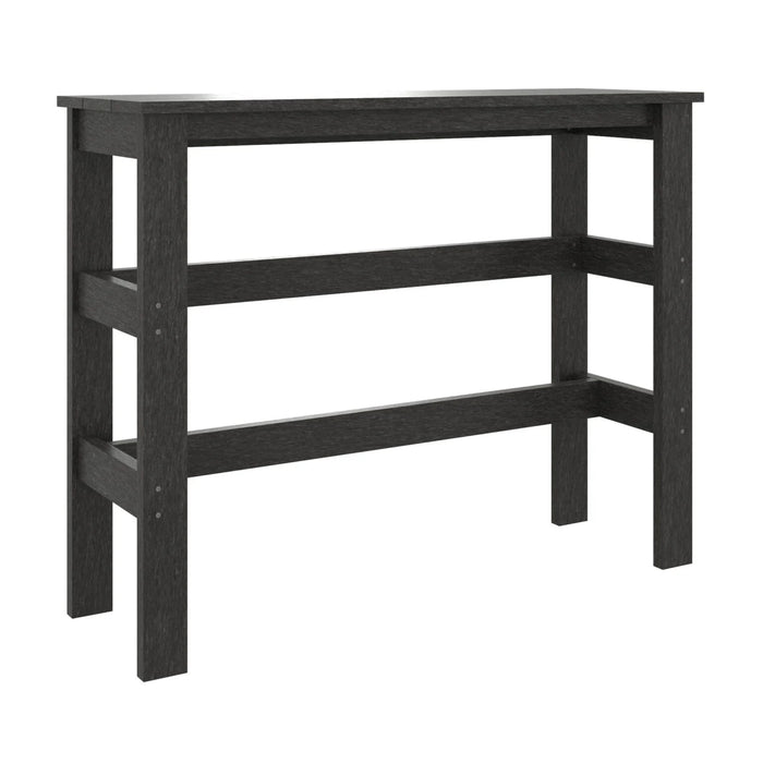 RAIL HUGGER PUB TABLE T08 GRANITE FRAME