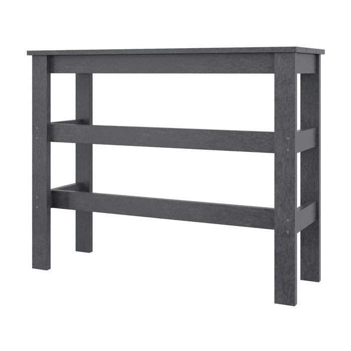 RAIL HUGGER PUB TABLE T08 BEIGE FRAME