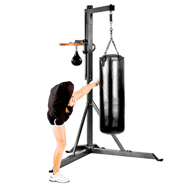 Commercial Boxing Heavy Bag Stand with Speed Bag Platform 522CBS sku 3275 BAGS SOLD SEPARATELY