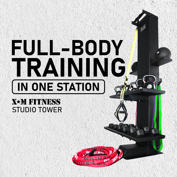XM Fitness - Studio Tower Storage Rack SKU: 8350