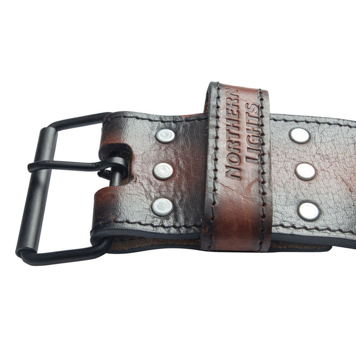 Power Lifting Belt, Deluxe, Oil, 2Tone